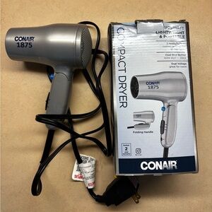 Conair 1875 Compact Dryer - Silver